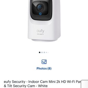 EUFY PAN&TILT INDOOR SECURITY  CAMERA
